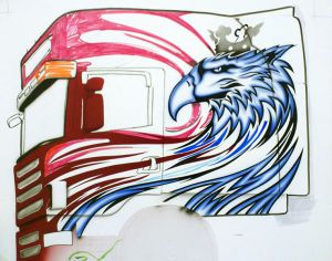 Entwurf für Scania Longline